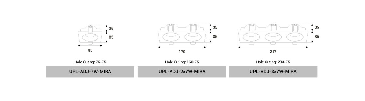 UPL-ADJ-2x7W-MIRA
