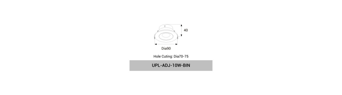 UPL-ADJ-10W-BIN