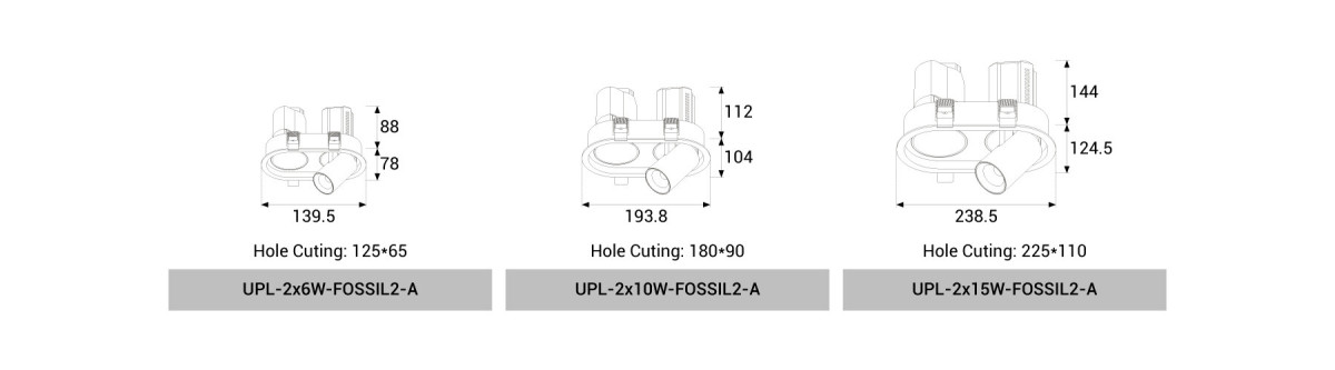 UPL-2x6W/2x10W/2x15W-FOSSIL2-A