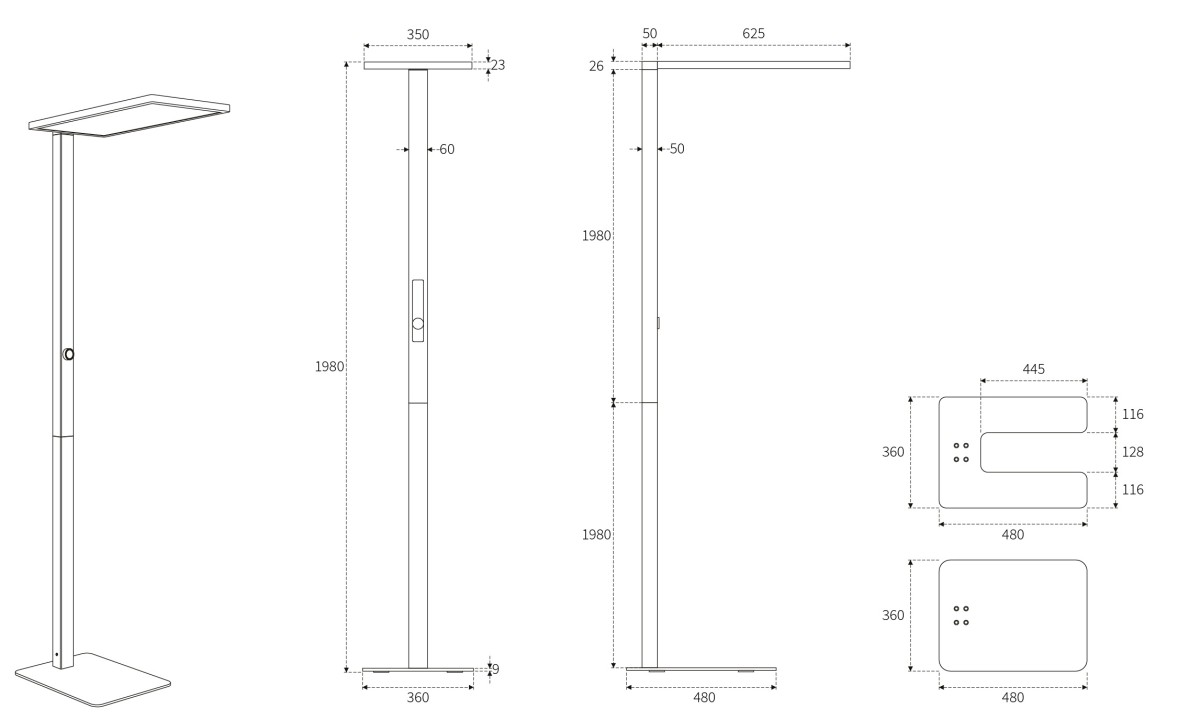 PRO FREE Dimensions
