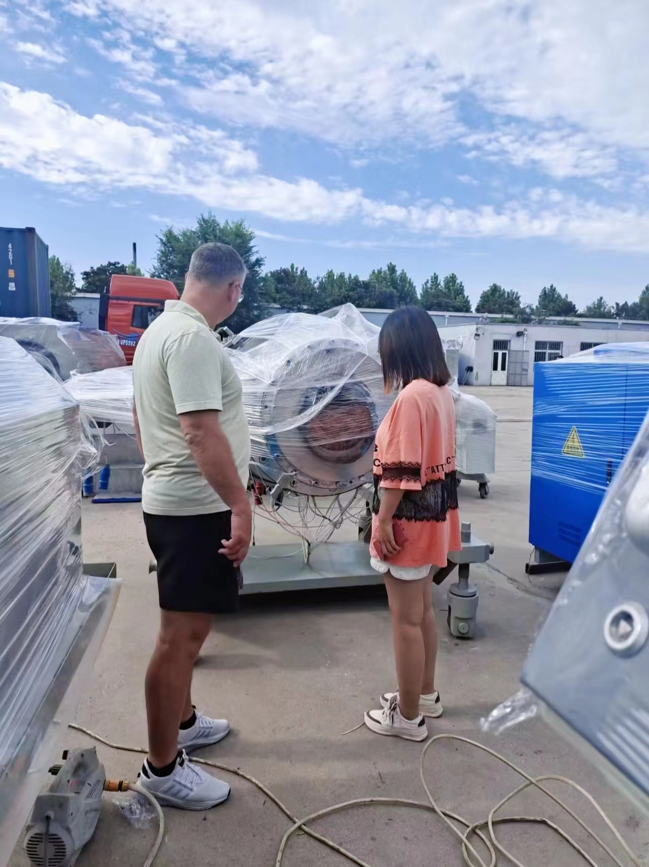 Оборудование для производства полиэтиленовых труб экспортировано в Южную Африку