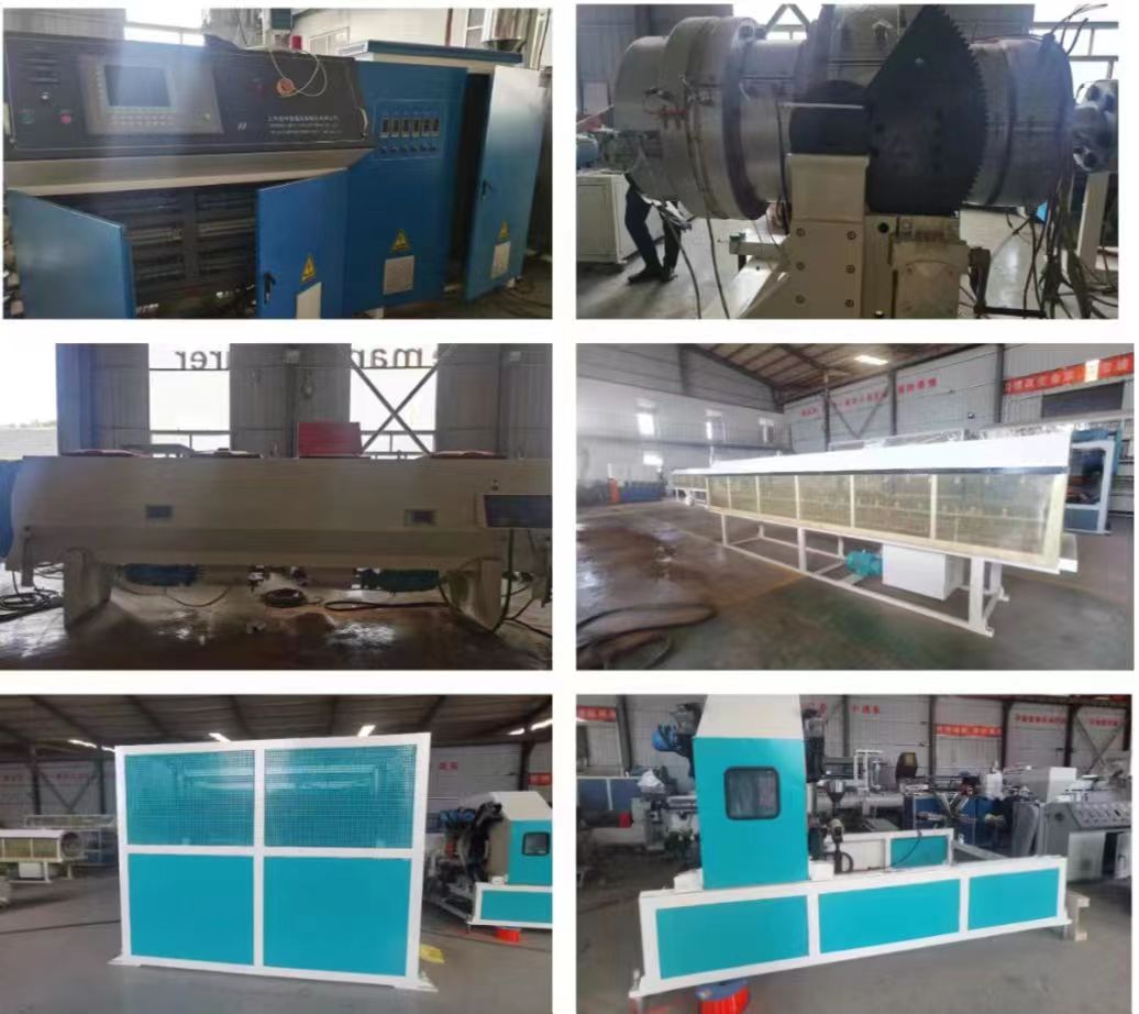 Линия по производству труб ПНД диаметром 315-630 мм.