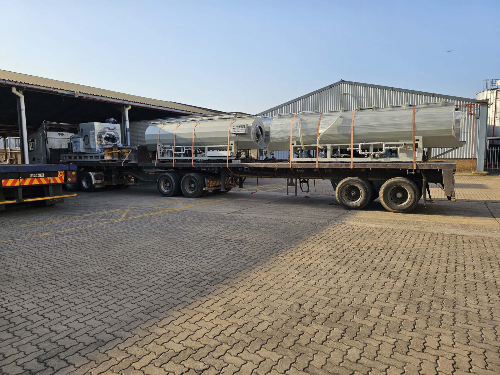 Бывшее в употреблении оборудование для производства пластмасс, квитанция клиента по производству линии HDPE