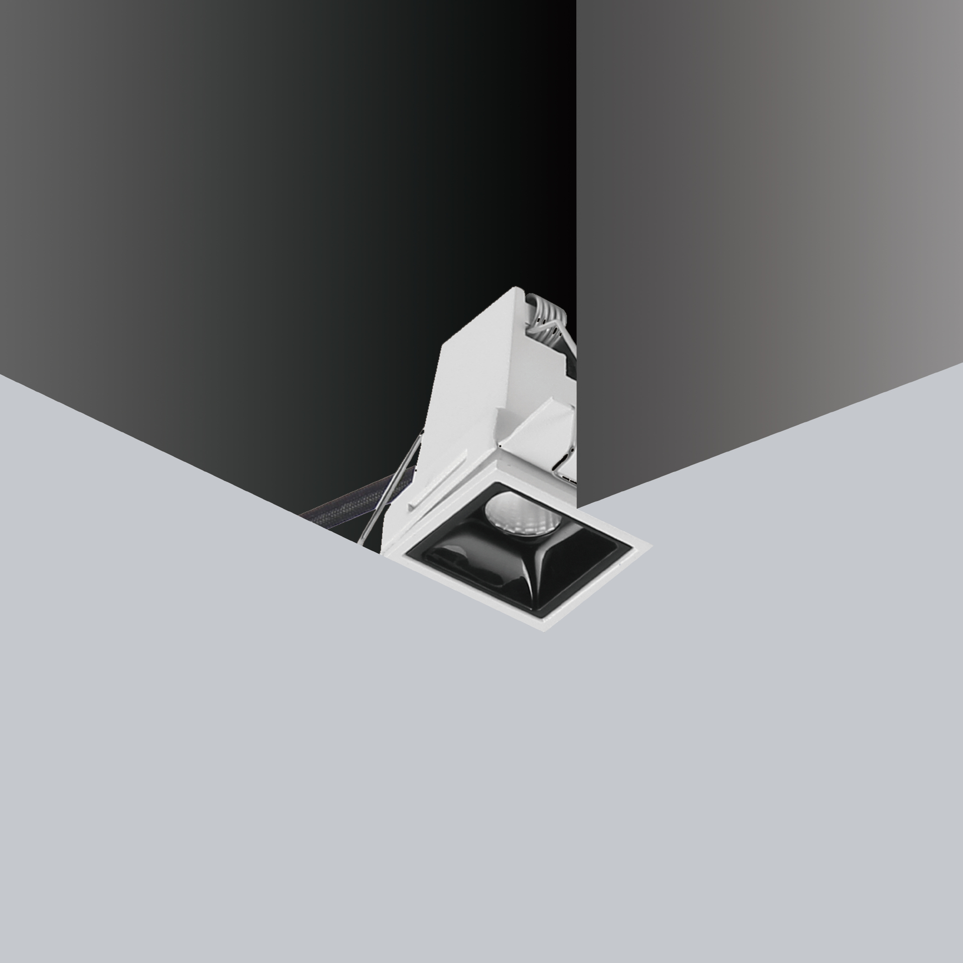 无框卡特彼勒 LED 筒灯