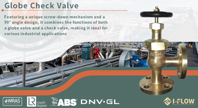 Шаровой обратный клапан I-FLOW с винтовым спуском под углом Шаровой обратный клапан I-FLOW с винтовым спуском под углом
