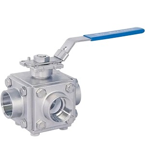 three ball valve