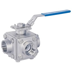 THREE WAY BALL VALVE THREE WAY BALL VALVE