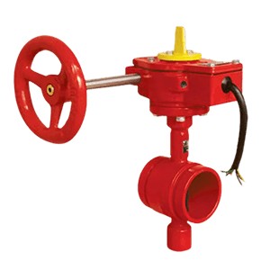 fire butterfly valve