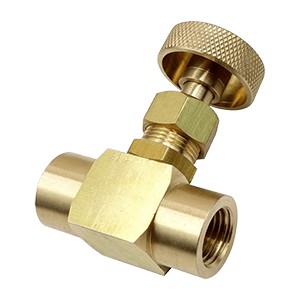 brass needle valve