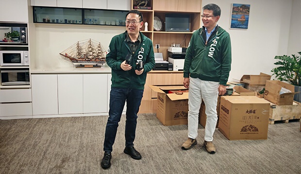 Празднование юбилея работы заместителя генерального директора Andy