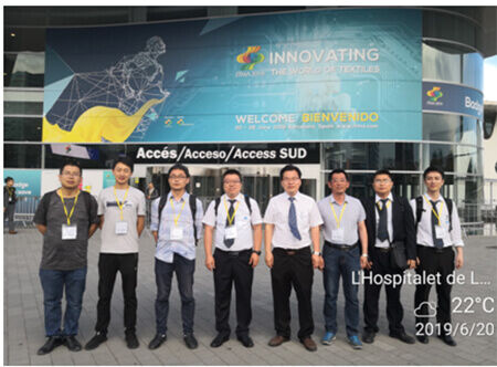 Hicorp принял участие в 18-й сессии ITMA в Барселоне, Испания