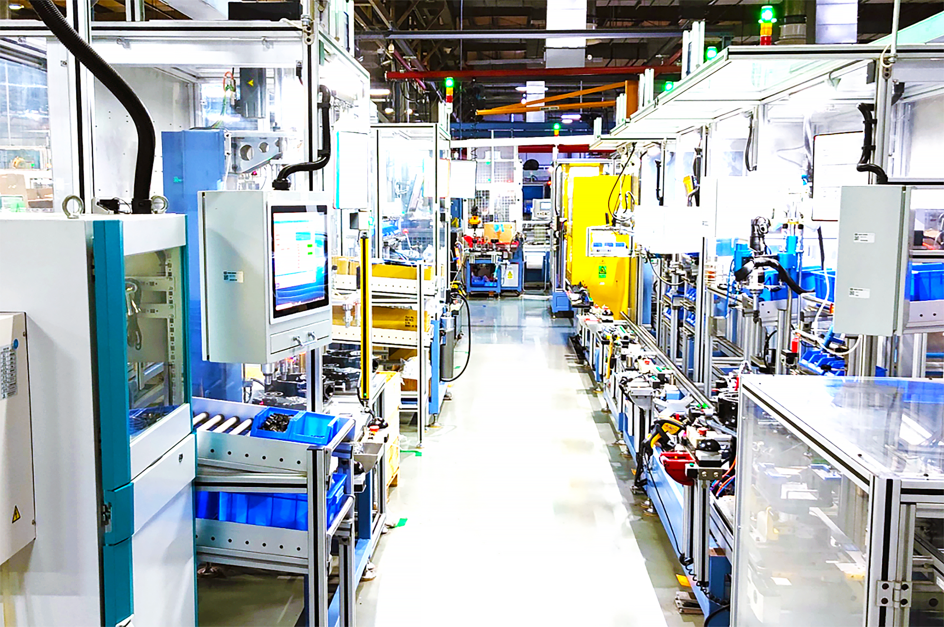 电动空压机装配线