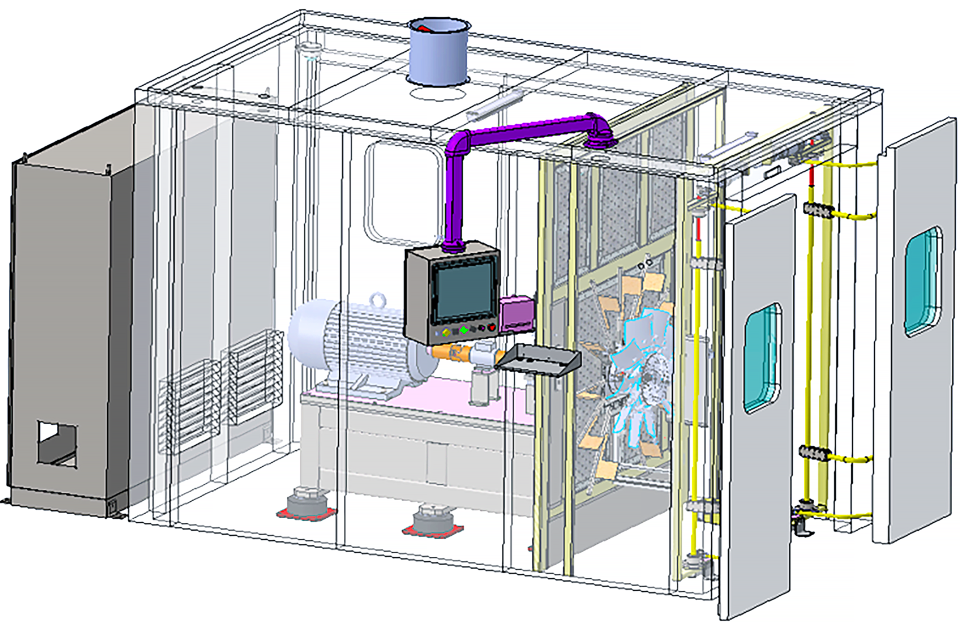 硅油风扇性能试验台