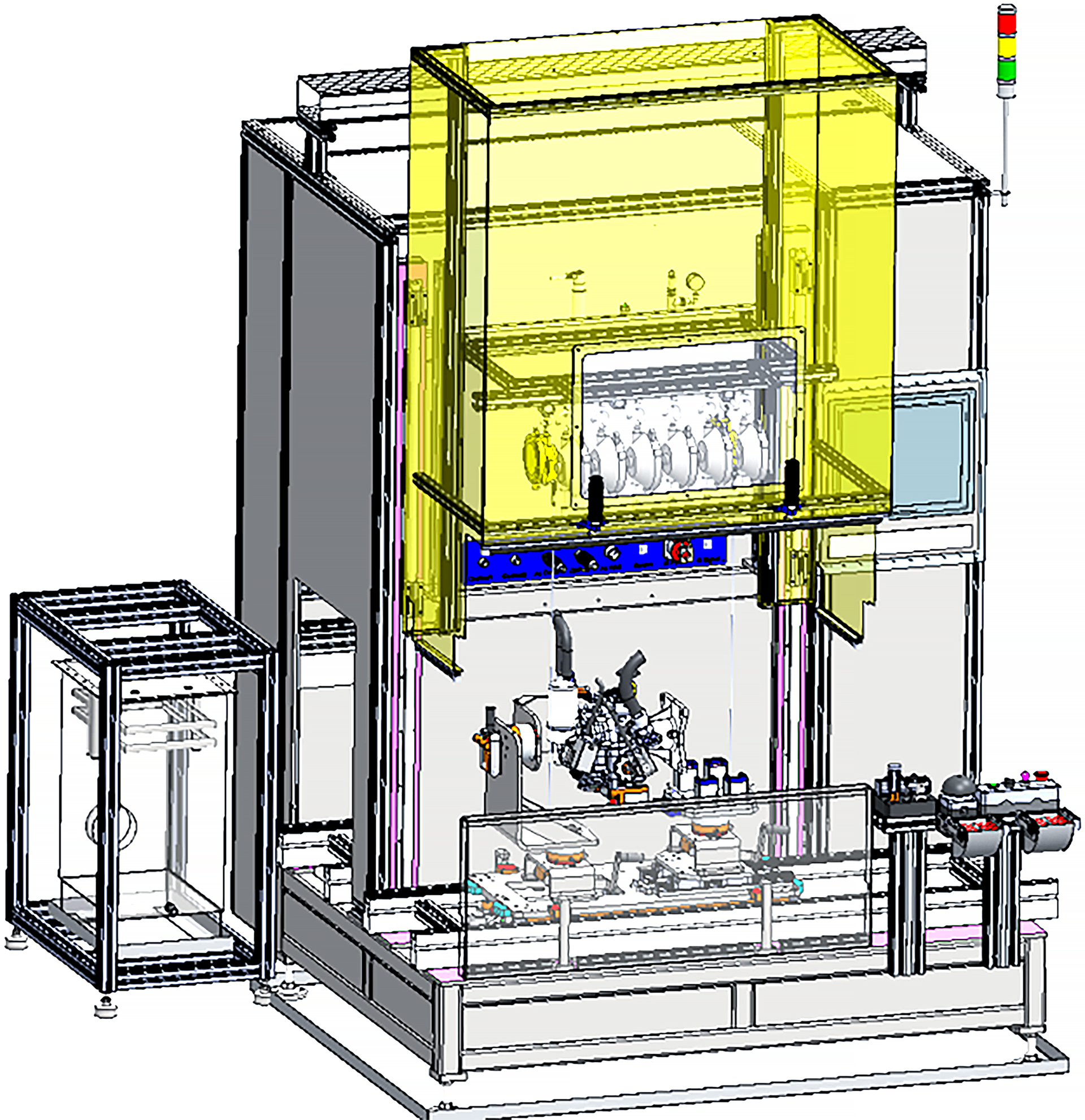 电动空压机性能测试台