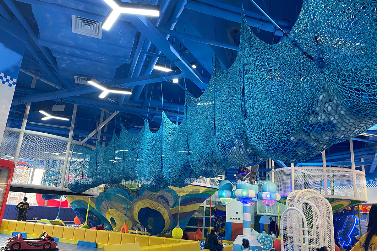 泰州中骏世界城海洋主题绳网乐园火爆开业