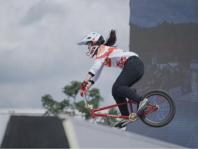 Спортсмен из Хэбэя Сунь Сибай стал чемпионом! 2025 China Freestyle BMX League Stage 3 (Dongguan-Huangjiang) завершается