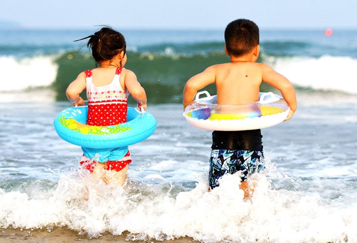 Золотой пляж Циндао