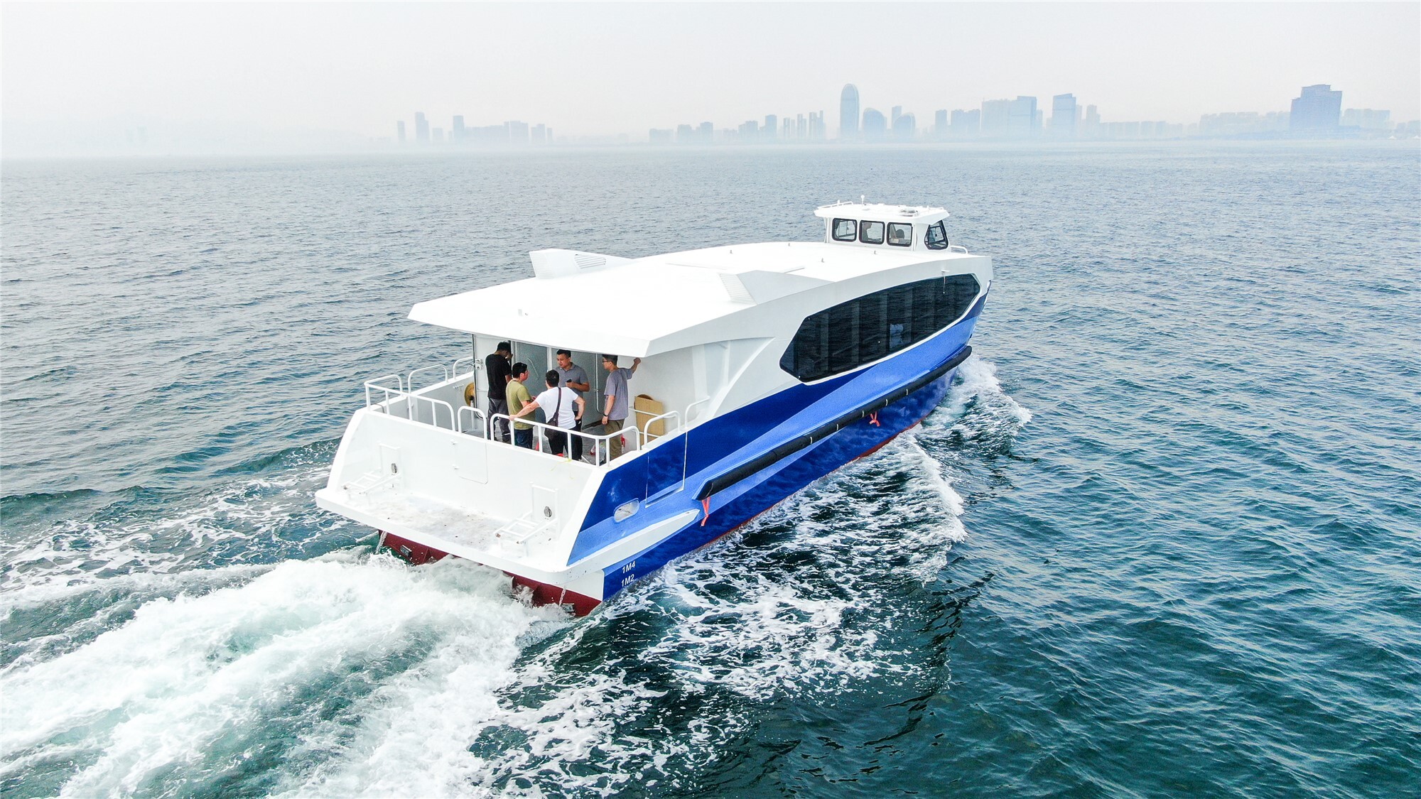 Grandsea 18.8米铝制船体96人柴油内机近海高速客船出售