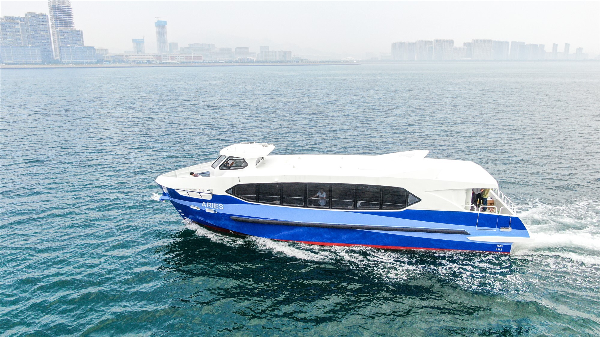 Grandsea 18.8m 铝制船体 96 人 柴油内置海上沿海海上高速客船出售