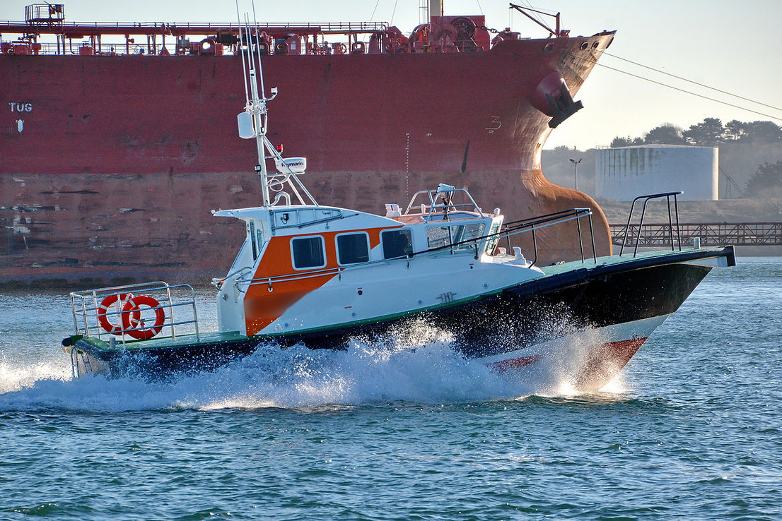 Grandsea Length 13.35m Aluminum marine Pilot Boat 出售