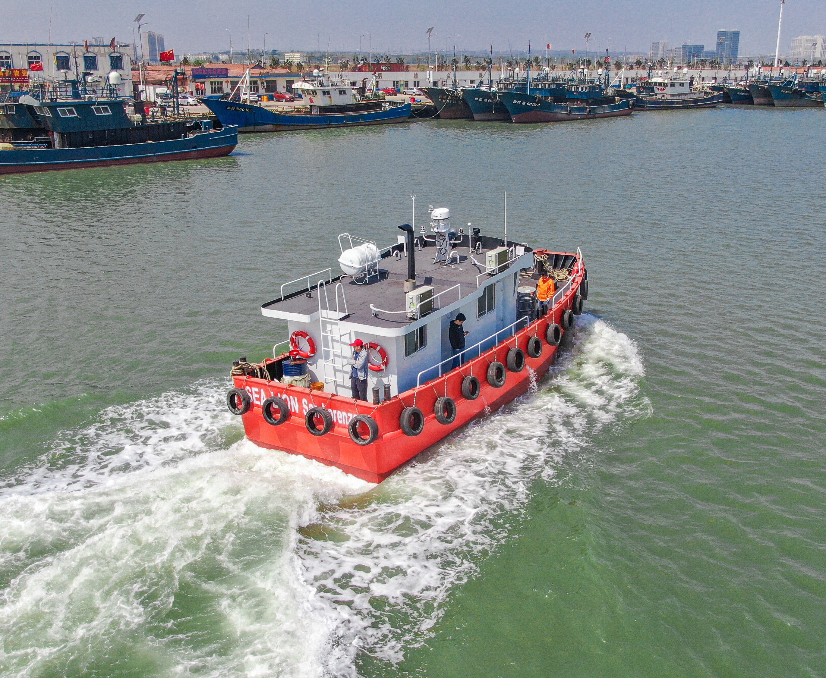 Grandsea 14米小型钢材料工作供应船