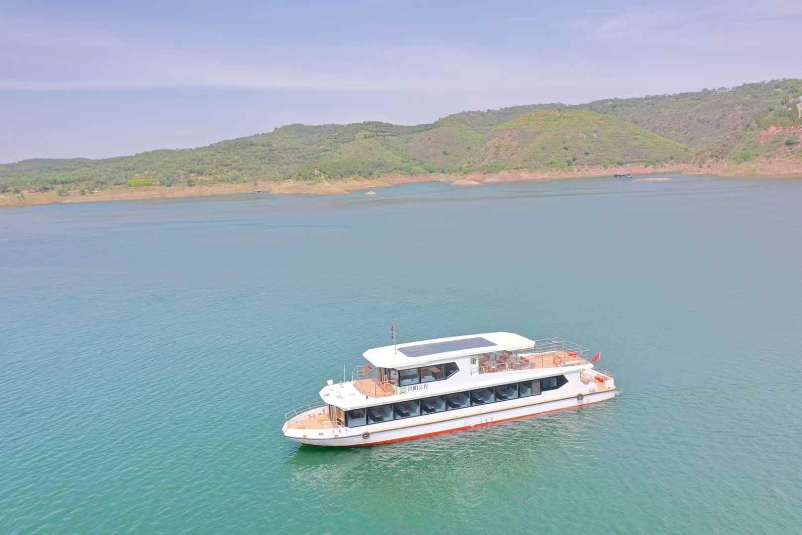 Grandsea 24m Steel Hull Double Decker Dinner Party Sightseeing Crew Boat 待售