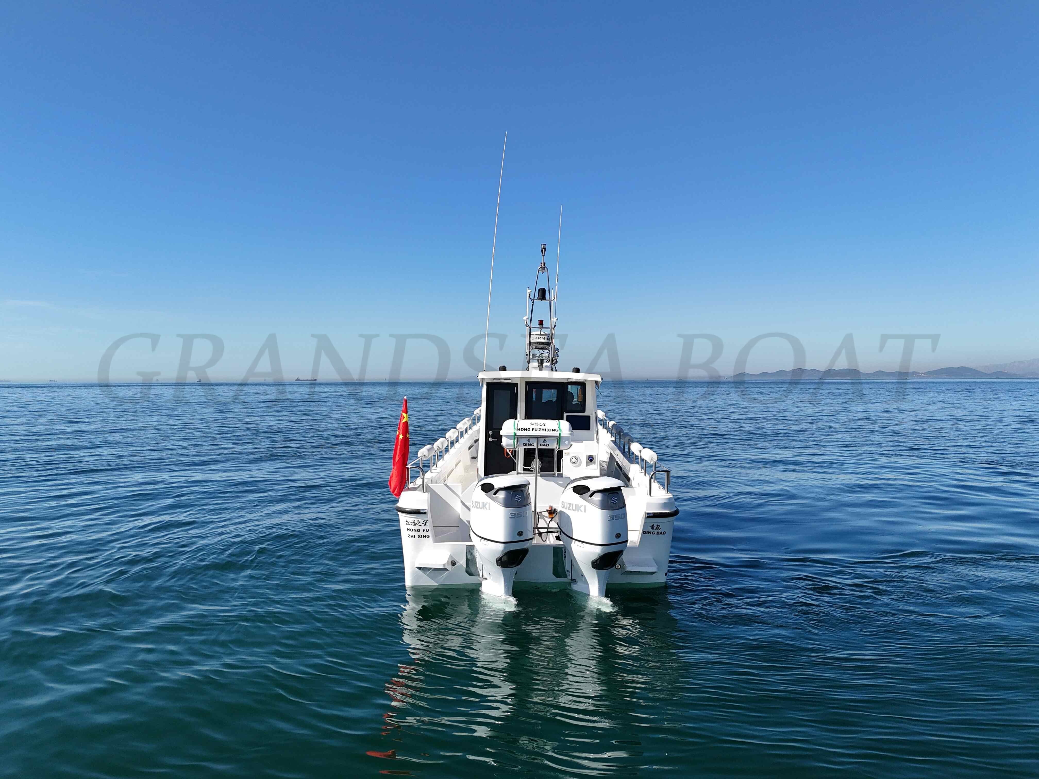 Grandsea 42 英尺玻璃纤维休闲钓鱼船 待售