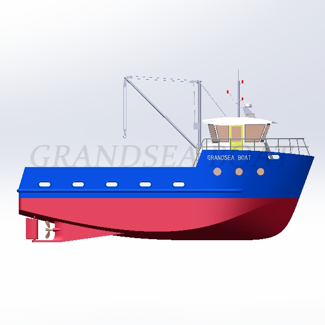 Grandsea 16 米玻璃纤维围网商业渔船出售