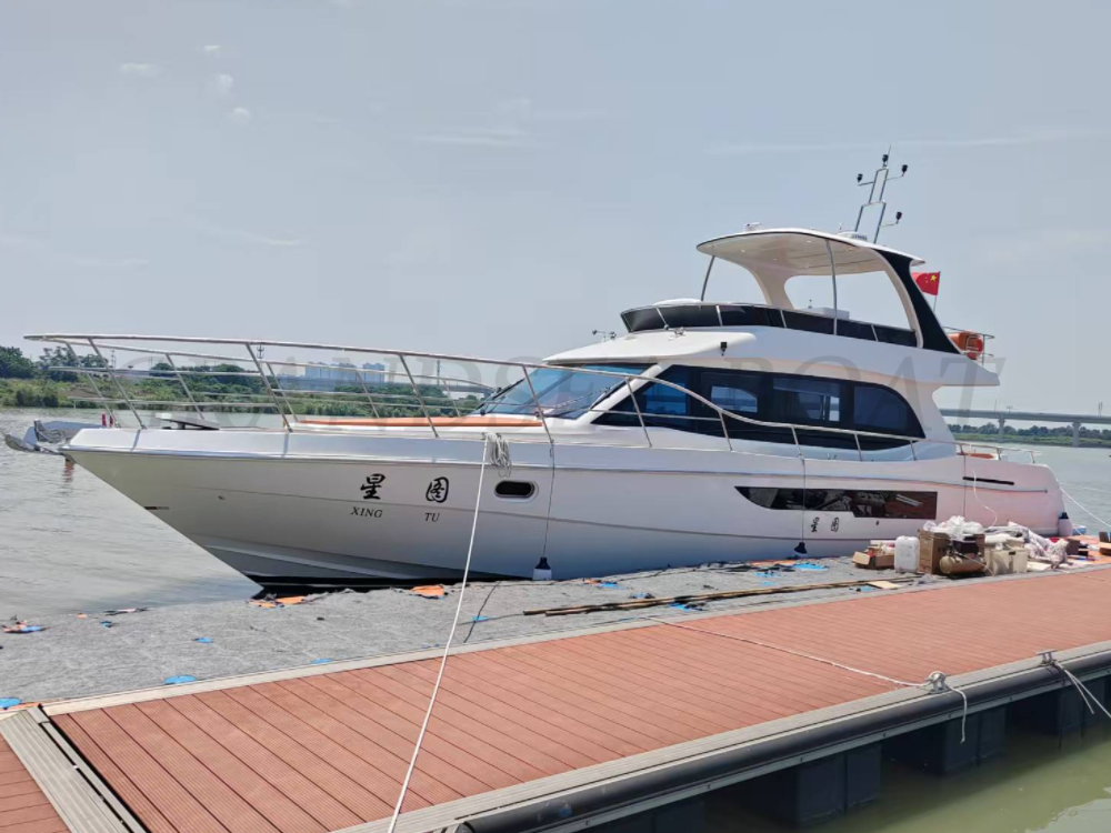 Grandsea 20m FRP Luxury Pleasure Cabin Cruiser Motor Yacht 待售
