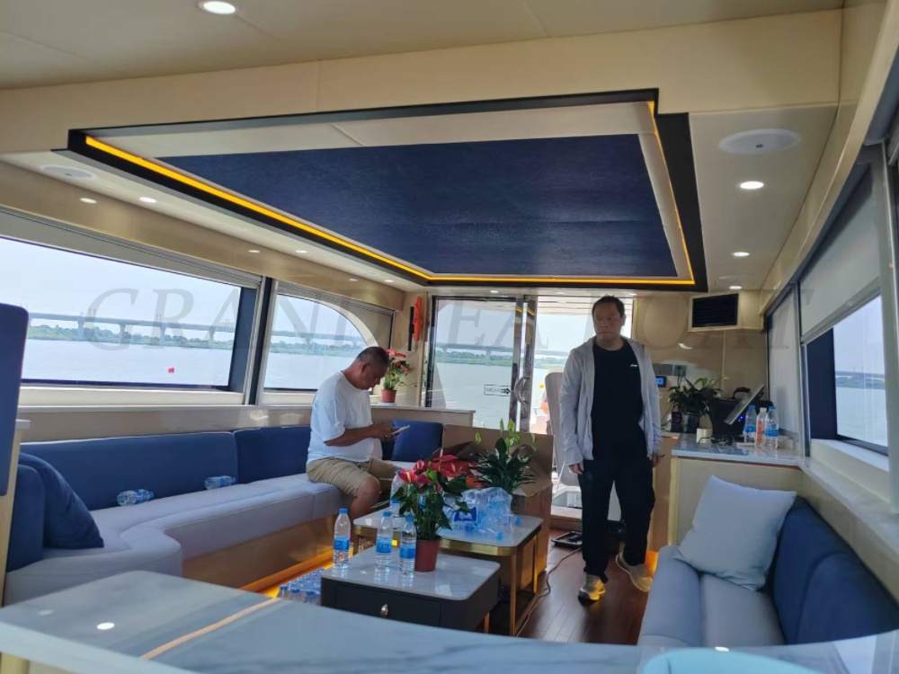 Grandsea 20m FRP Luxury Pleasure Cabin Cruiser Motor Yacht 待售