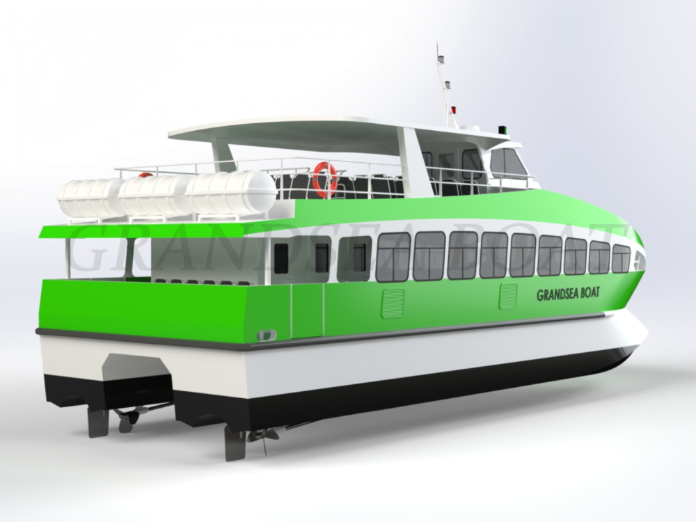 Grandsea 19 米 169 座位铝合金双体客渡船出售