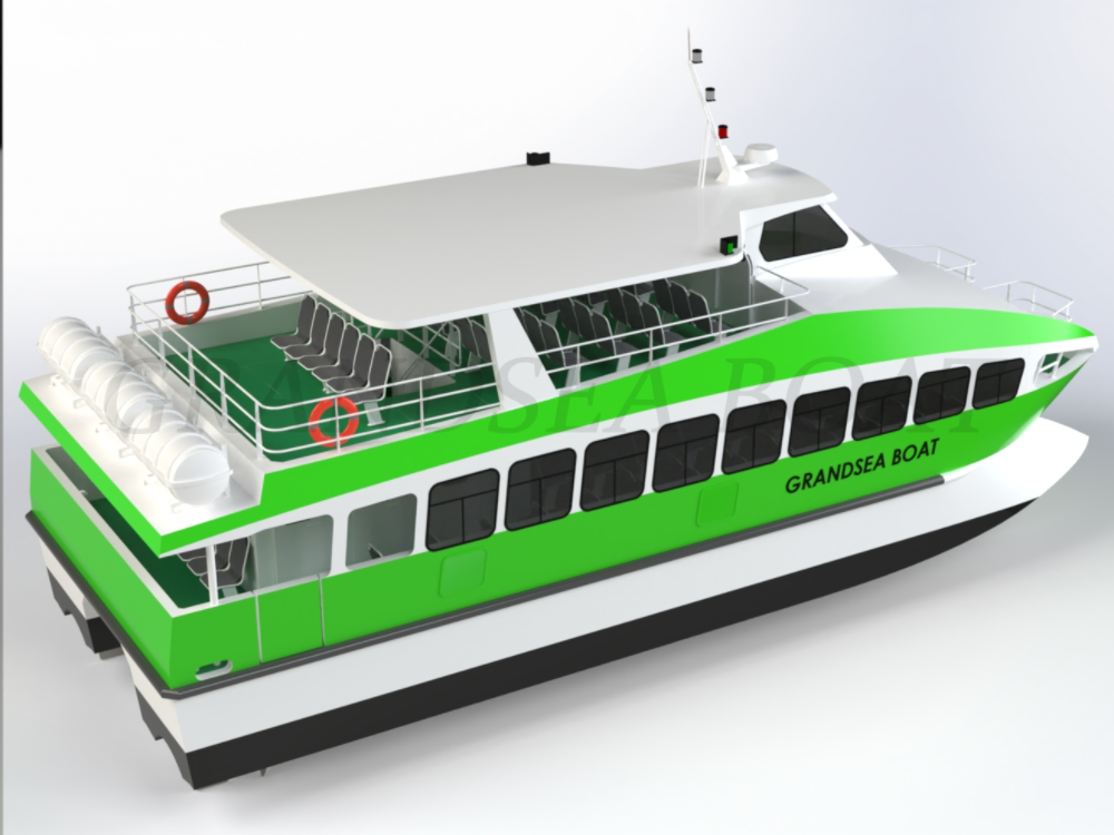 Grandsea 19 米 169 座位铝合金双体客渡船出售