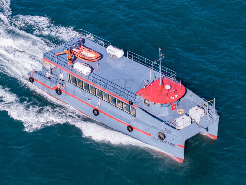 Grandsea 23.8米110人铝制双体客轮豪华游艇观鲸船冰山观光船