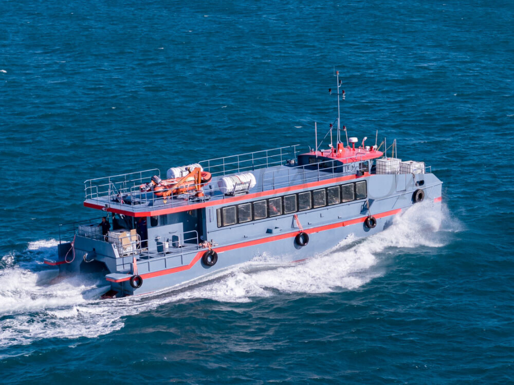 Grandsea 23.8米110人铝制双体客轮豪华游艇观鲸船冰山观光船