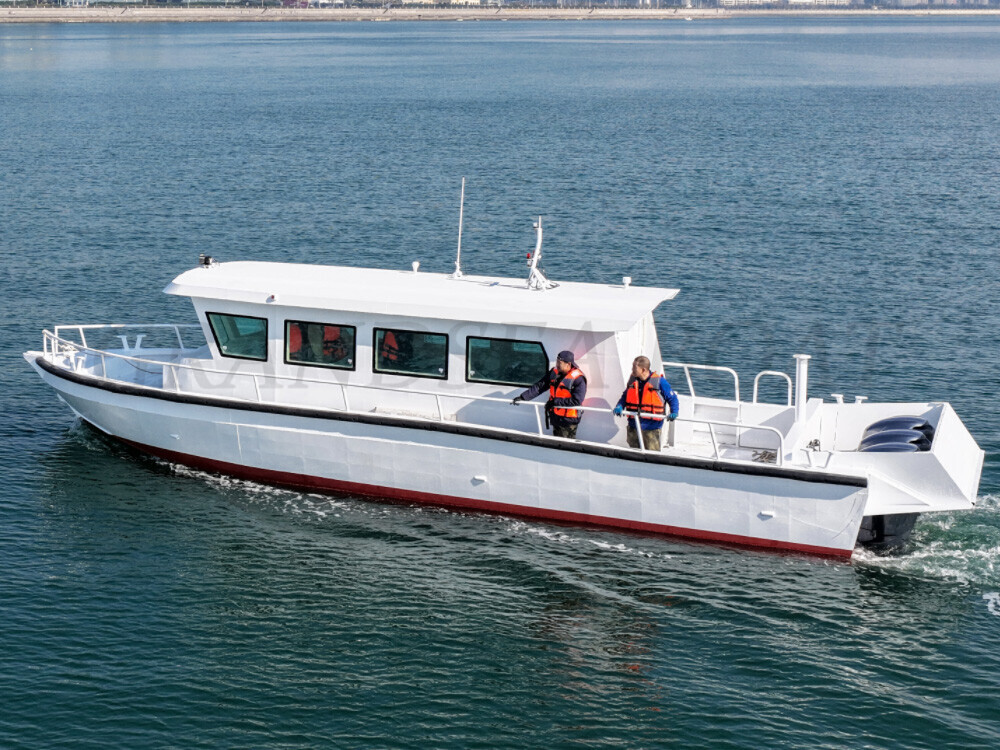 Grandsea 12m Military Bullet Proof Carbon Fiber Boat 高速警用装甲巡逻艇出售