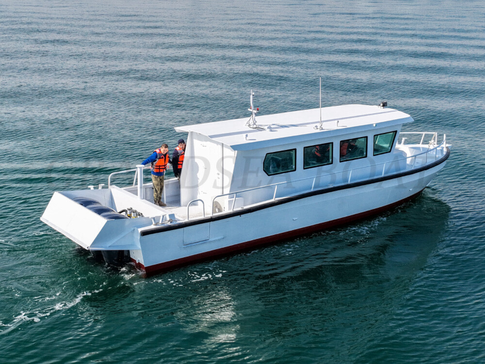 Grandsea 12m Military Bullet Proof Carbon Fiber Boat 高速警用装甲巡逻艇出售