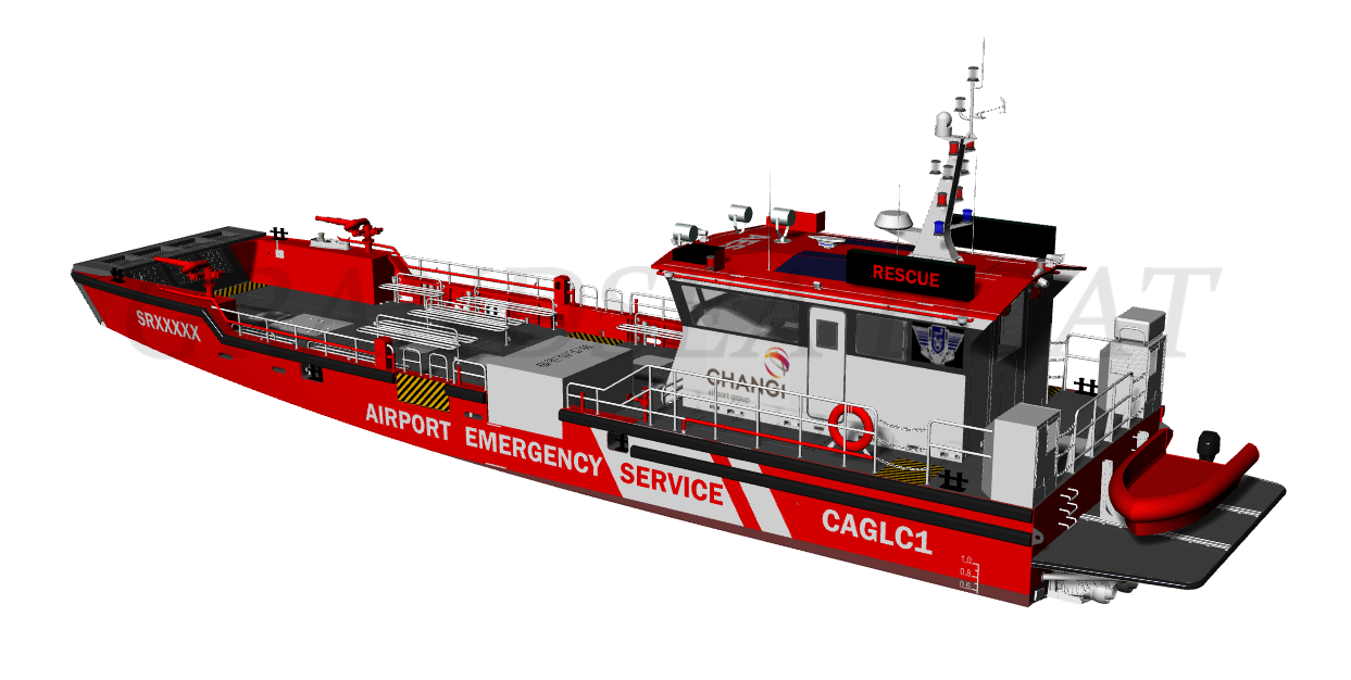 Grandsea 23米铝制消防船