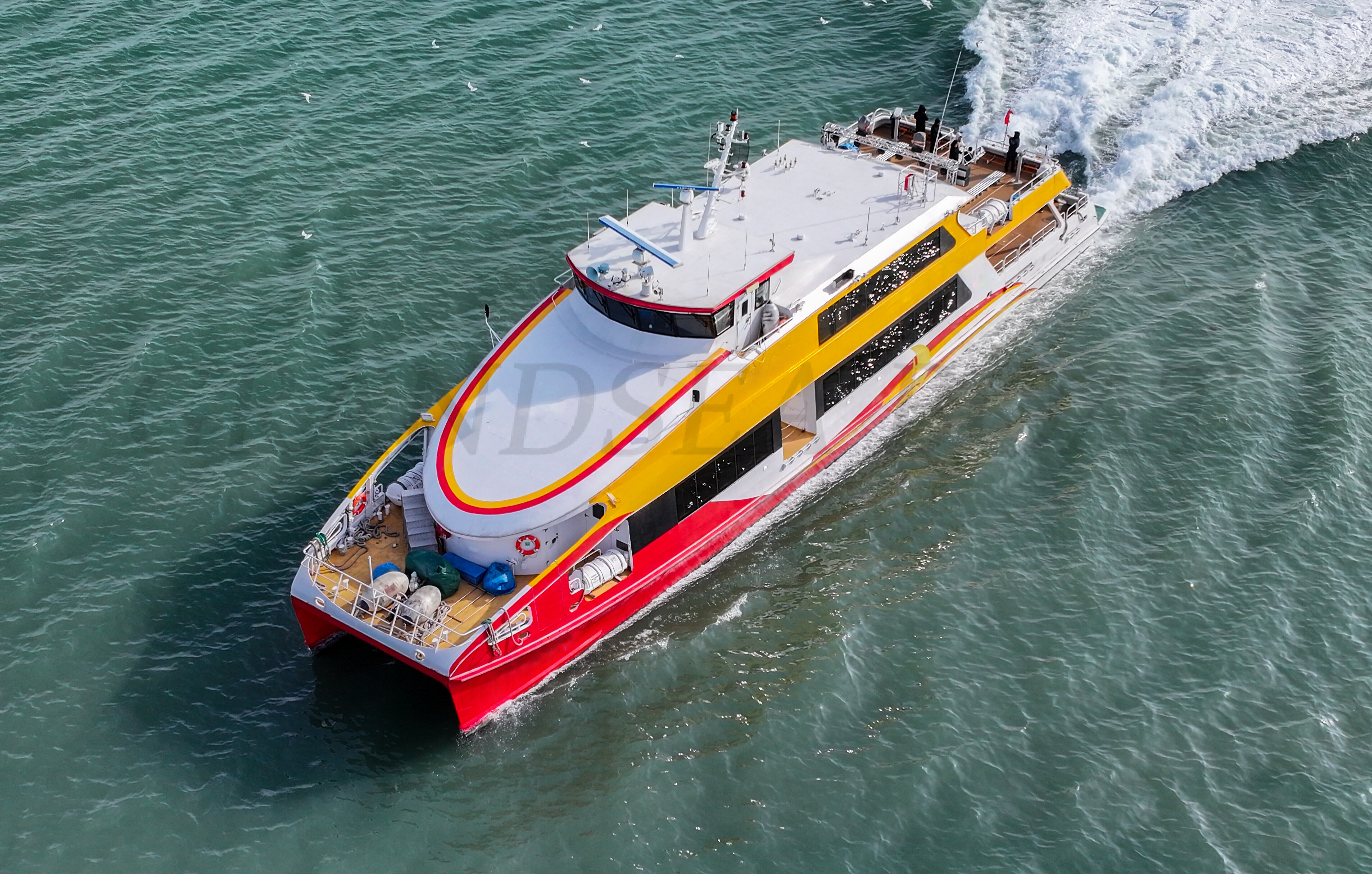 出售Grandsea 350名乘客35米/115英尺双体渡轮