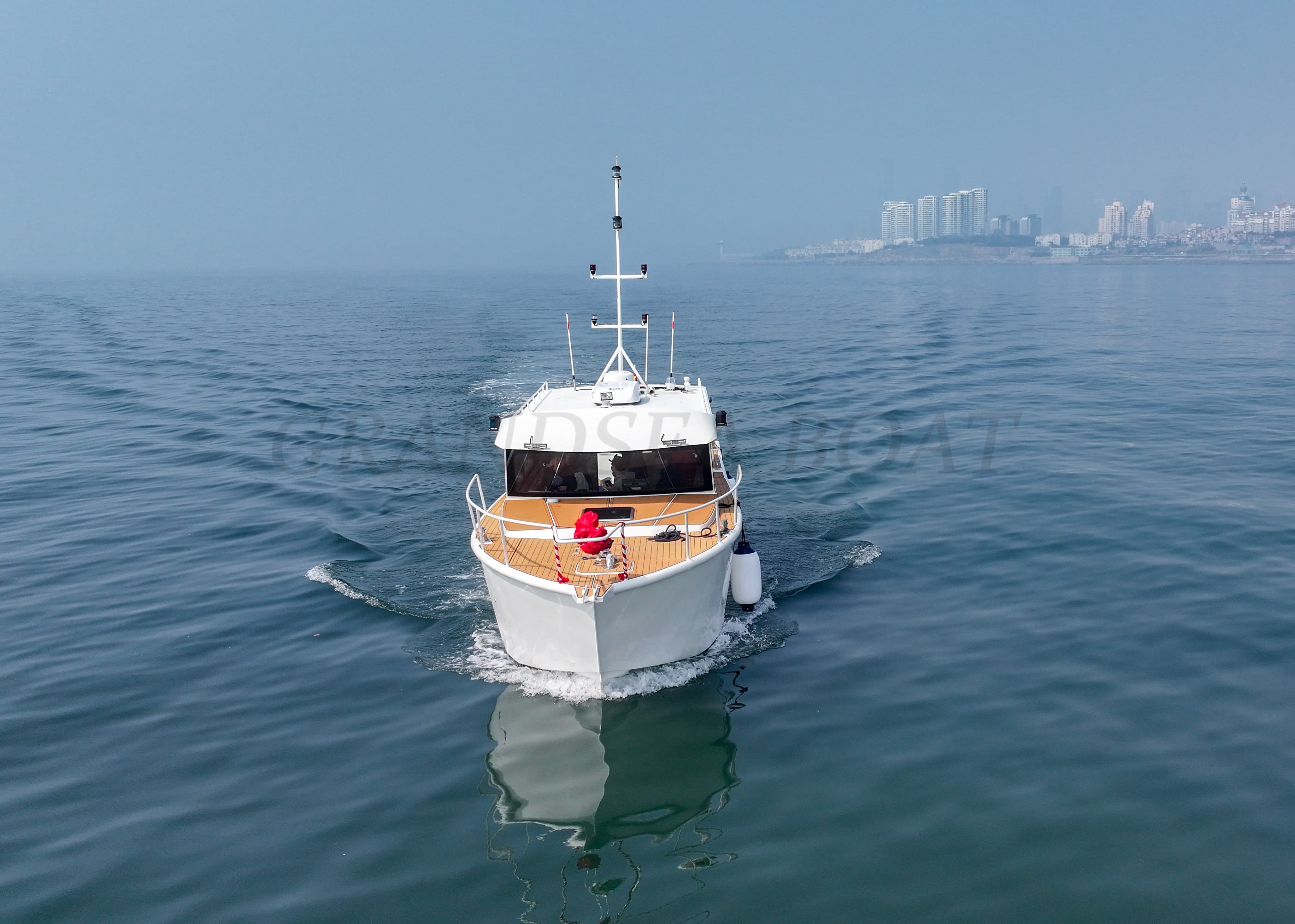 Grandsea 14.53m 铝制最佳休闲钓鱼船 全舱巡航运动型环绕式钓鱼船出售