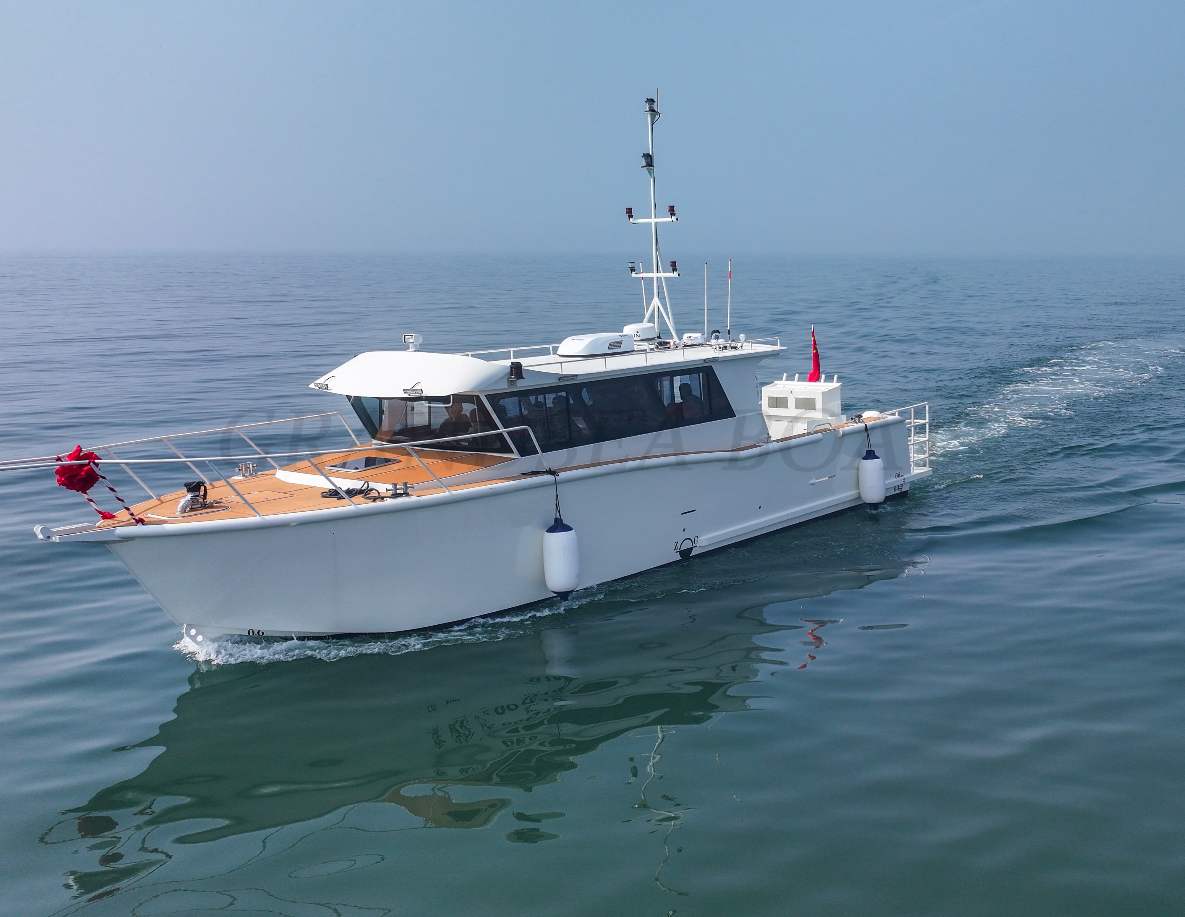 Grandsea 14.53m 铝制最佳休闲钓鱼船 全舱巡航运动型环绕式钓鱼船出售