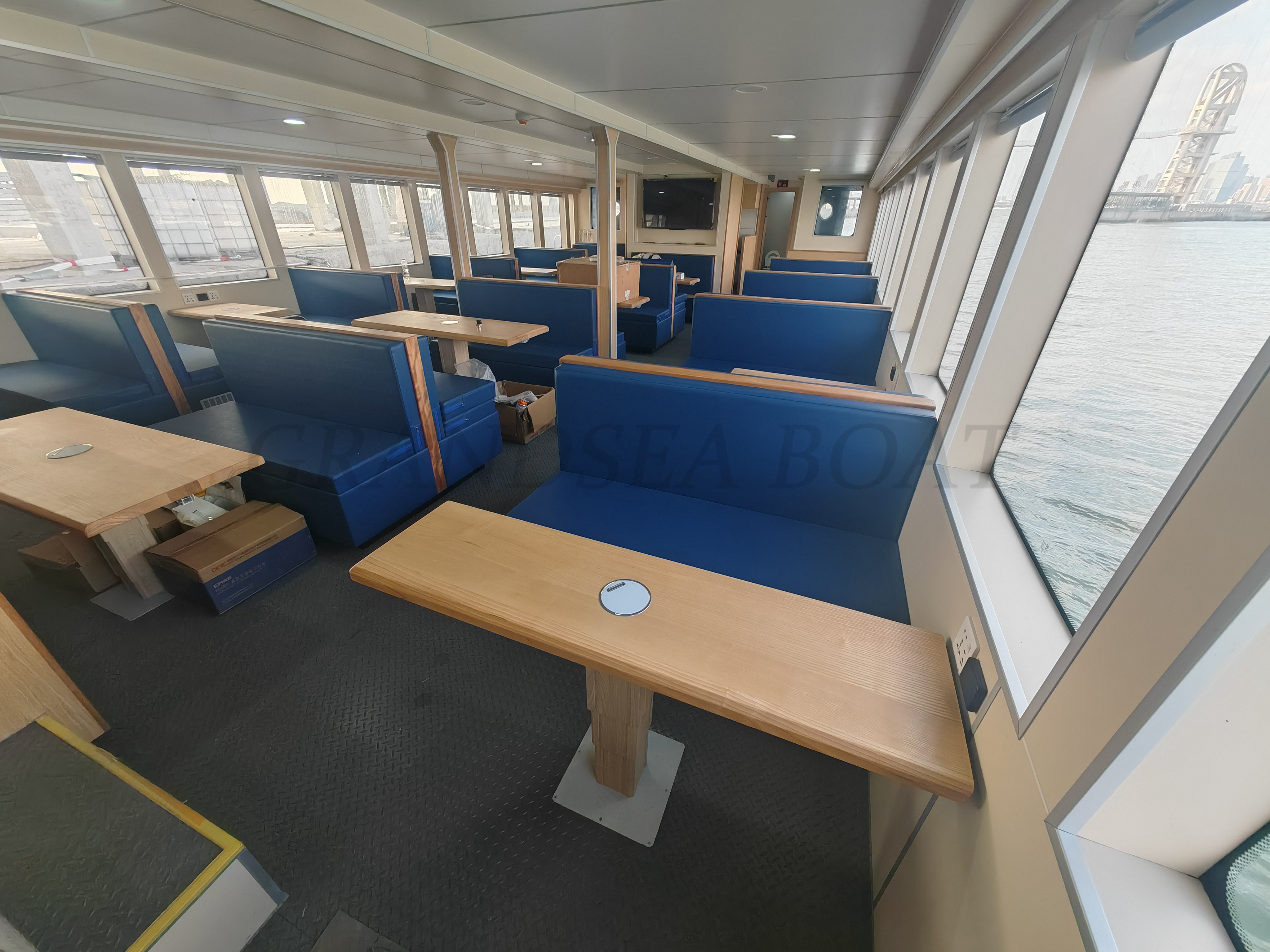 Grandsea 21m 铝制游览船 120座 载客观光渡船出售