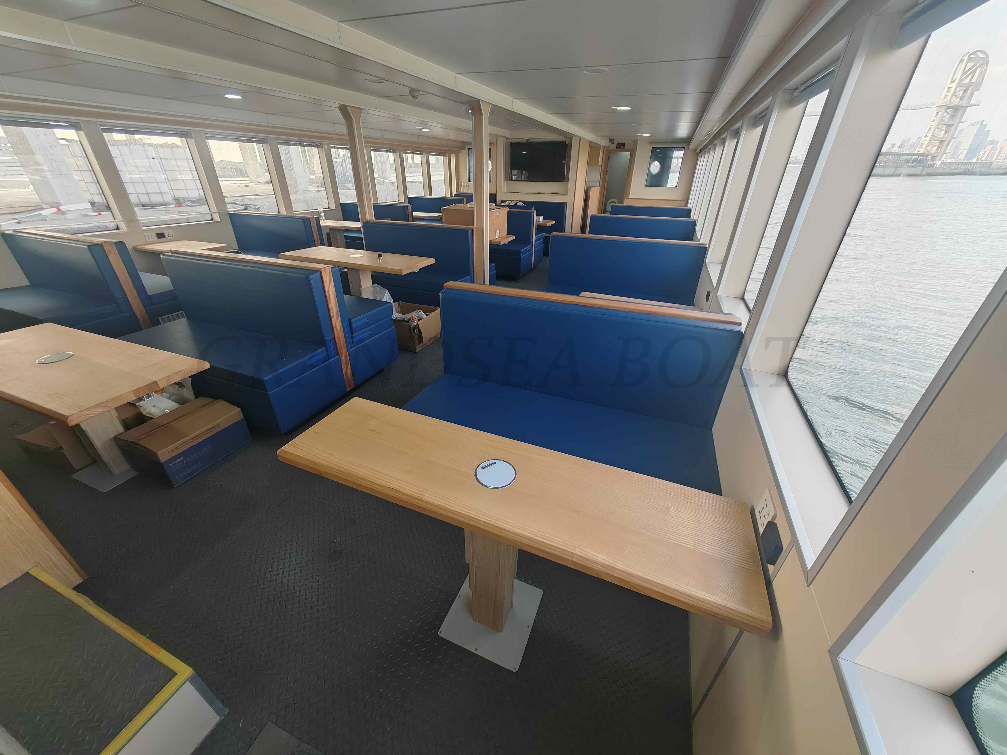 Grandsea 21m 铝制游览船 120座 载客观光渡船出售