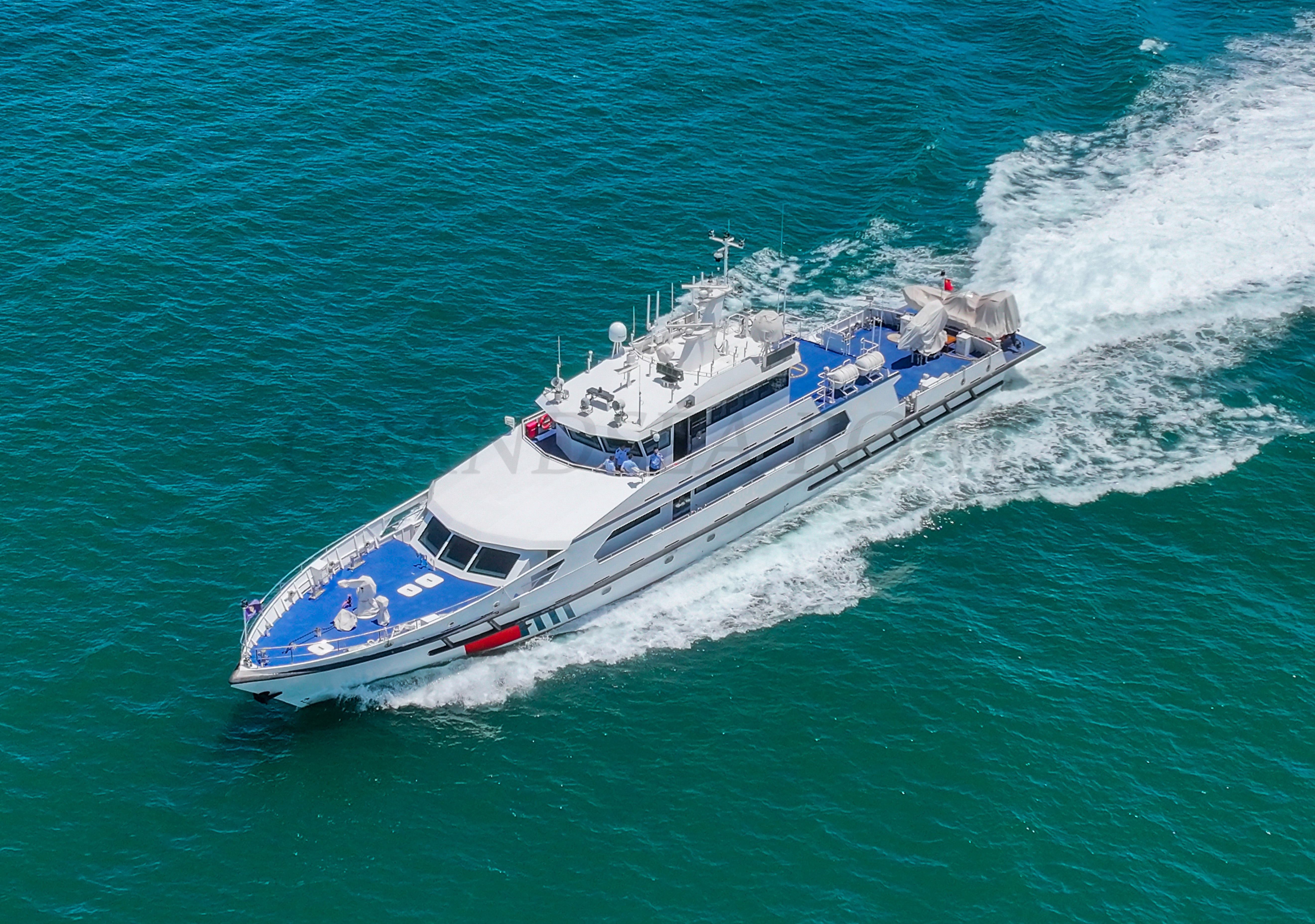 Grandsea 长度 27m 铝制警用艇 海岸警卫艇出售 