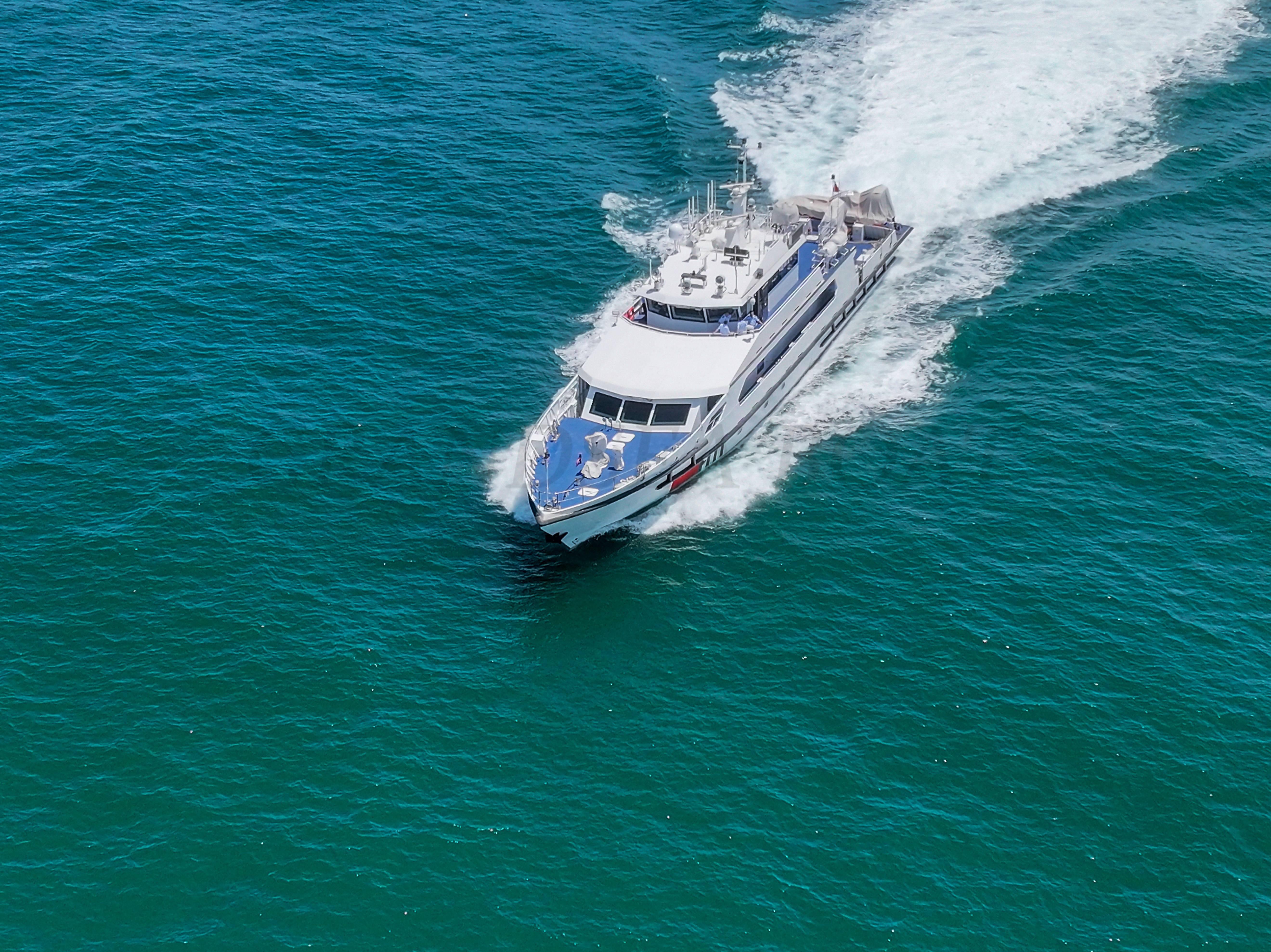 Grandsea 长度 27m 铝制警用艇 海岸警卫艇出售 