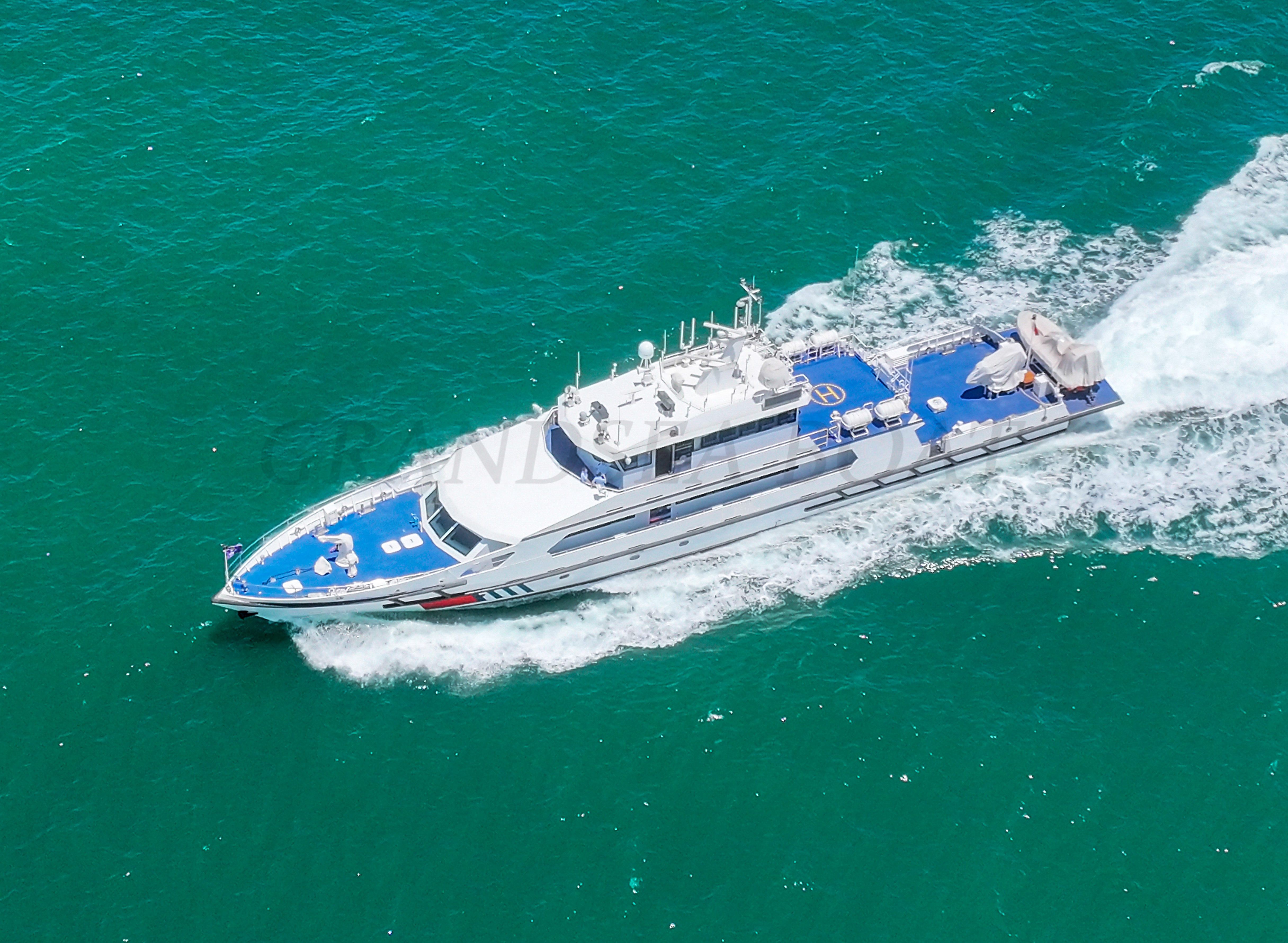 Grandsea 长度 27m 铝制警用艇 海岸警卫艇出售 