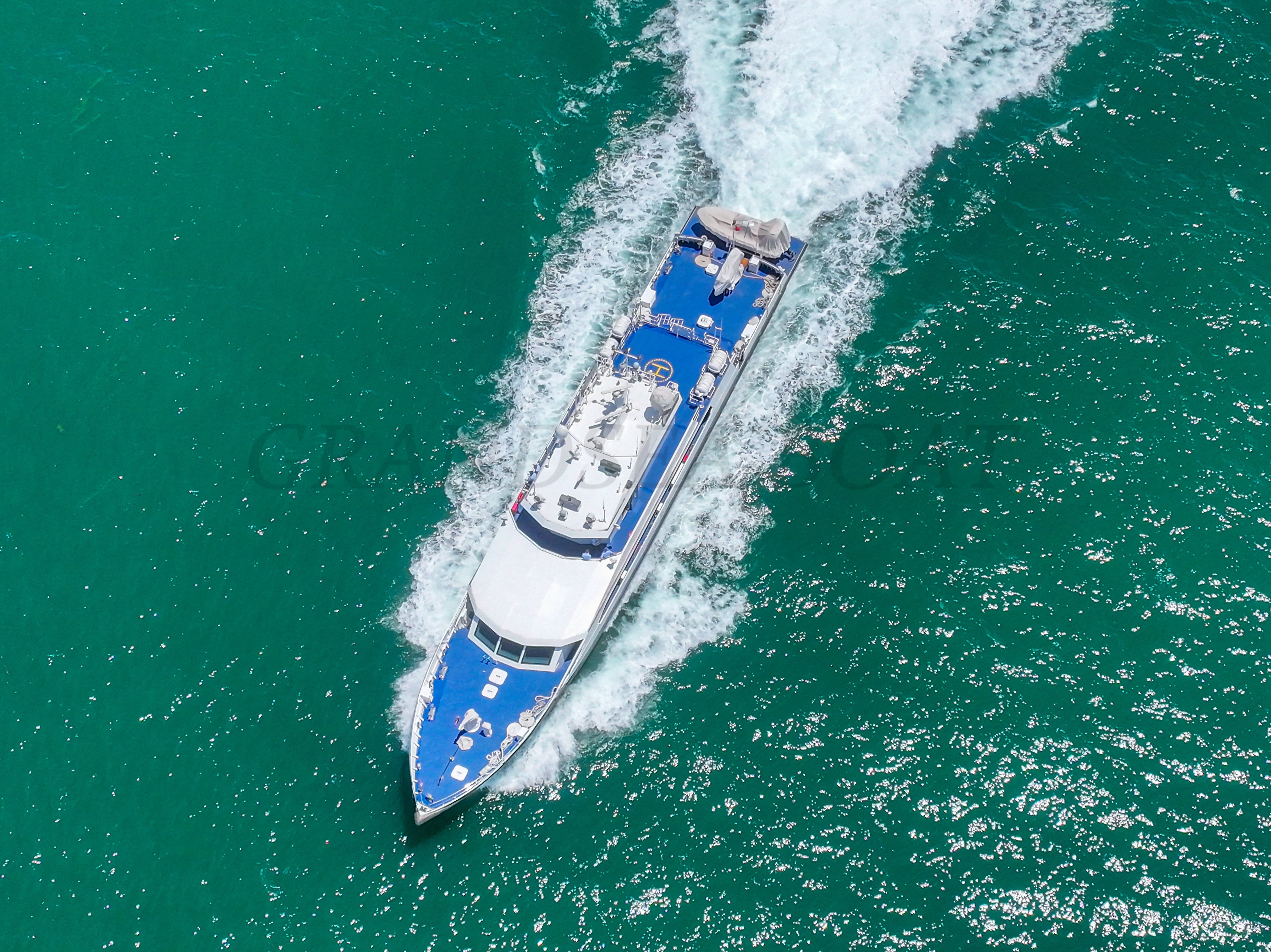 Grandsea 长度 27m 铝制警用艇 海岸警卫艇出售 