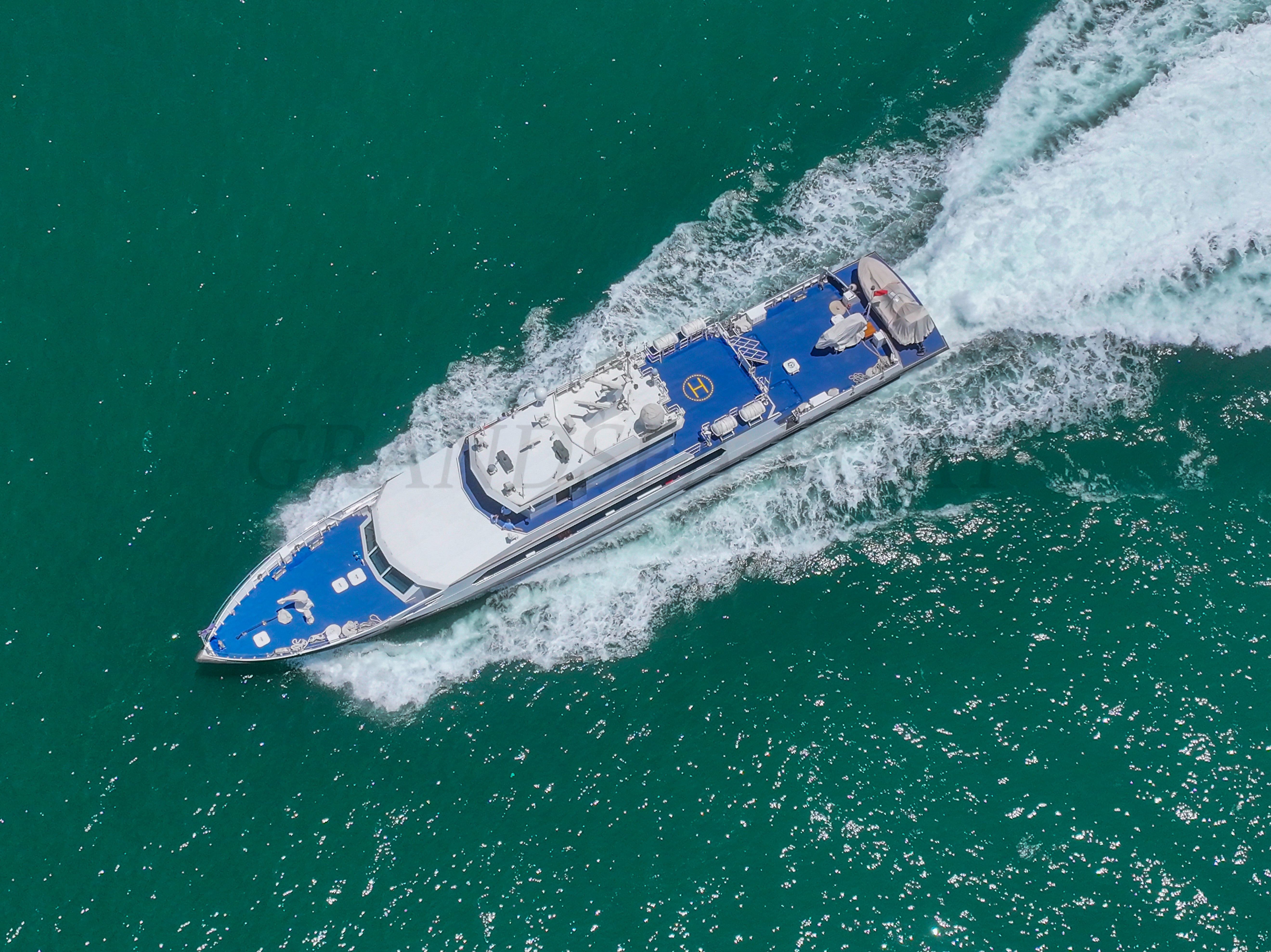 Grandsea 长度 27m 铝制警用艇 海岸警卫艇出售 