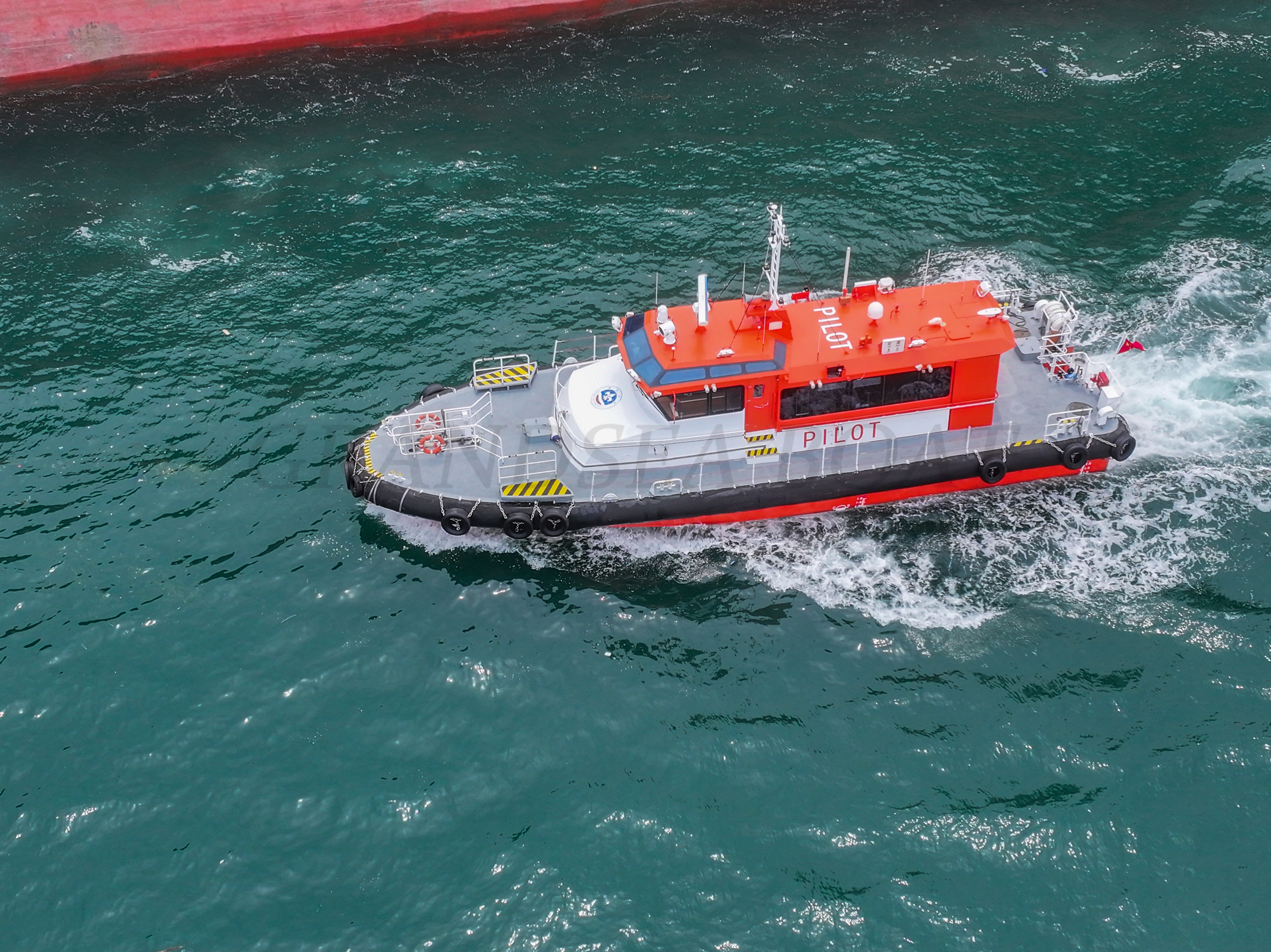 Grandsea 21.9m 铝制引航船巡逻艇出售，适用于恶劣海况