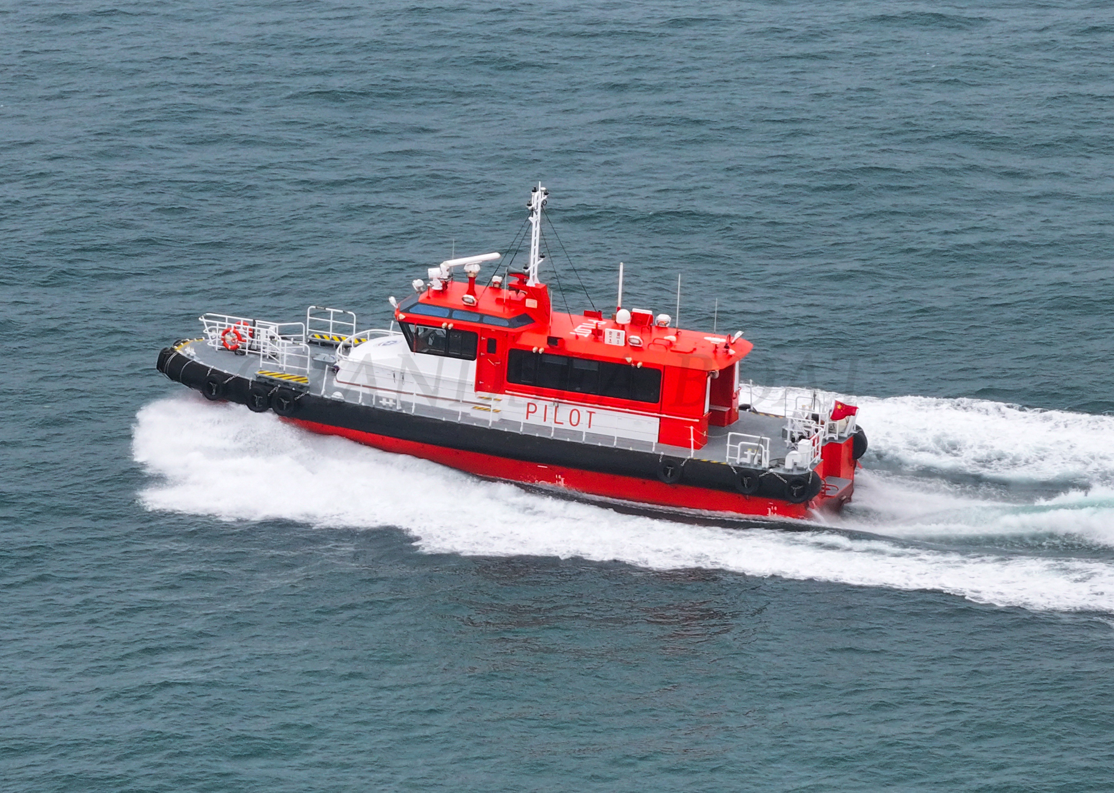 Grandsea 21.9m 铝制引航船巡逻艇出售，适用于恶劣海况