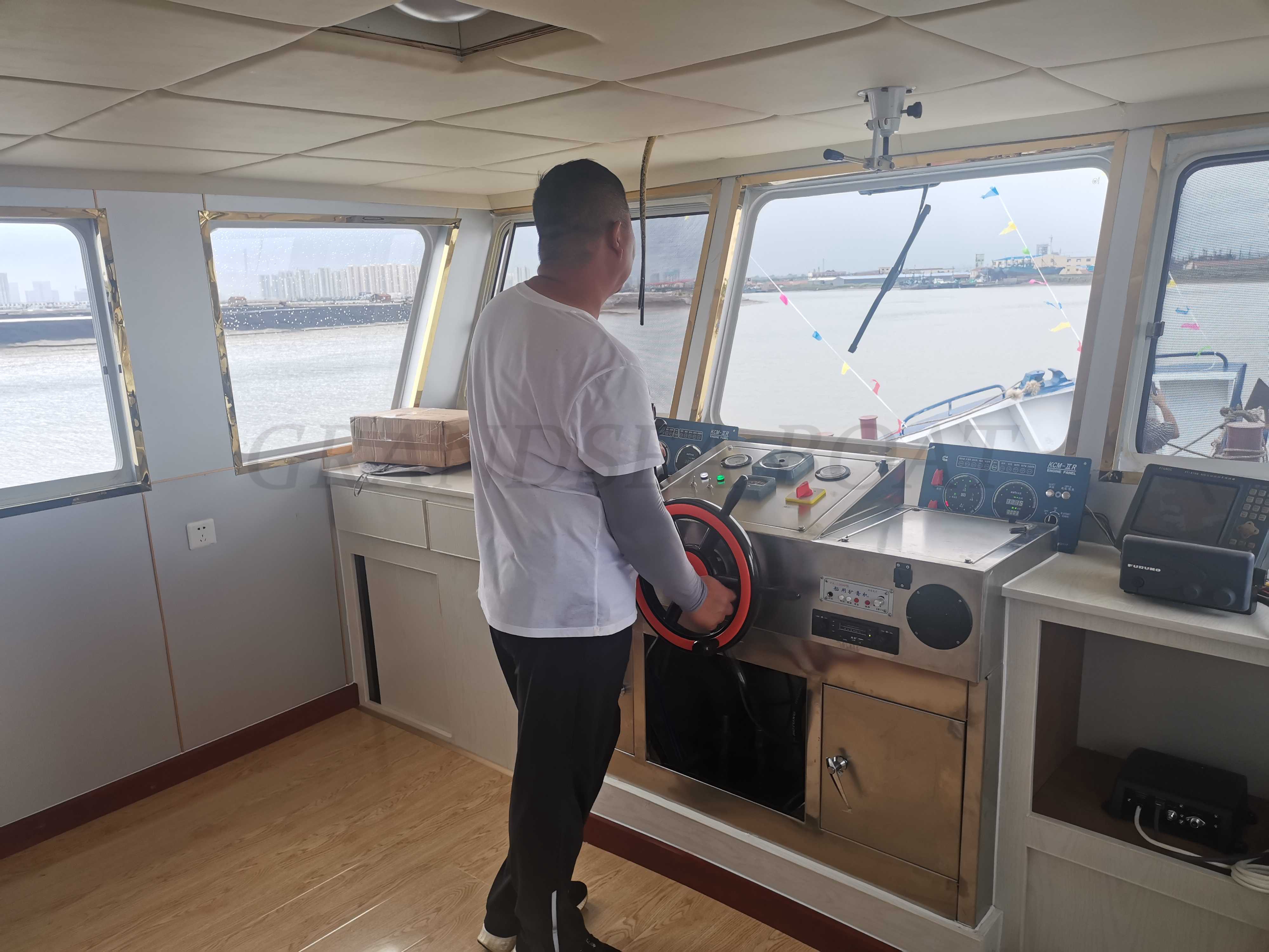 Grandsea 30米钢壳浮标补给导航辅助船出售